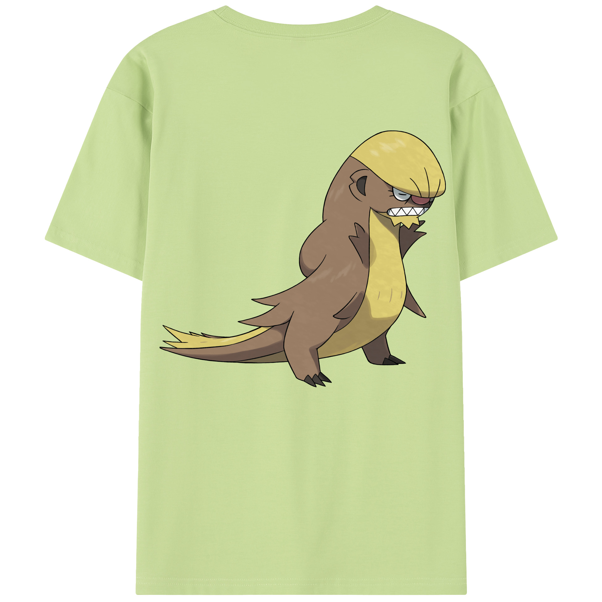 （画像用） ポケットモンスター Pokémon 綿100％半袖Tシャツ（背面プリント）